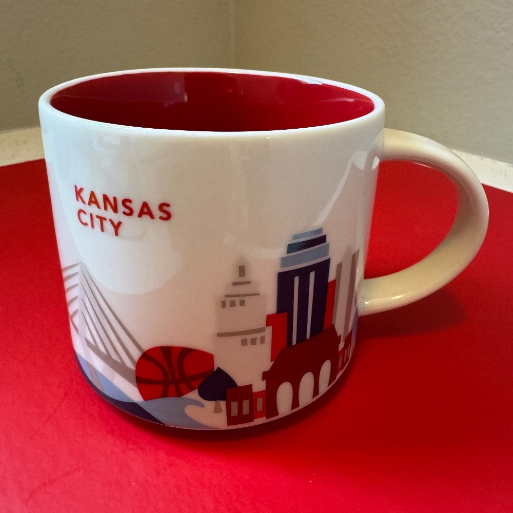 Starbucks You Are Here series Kansas City mug